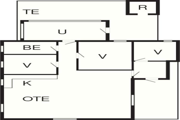 6 Person Holiday Home In R M Bolilmark Exteriör bild